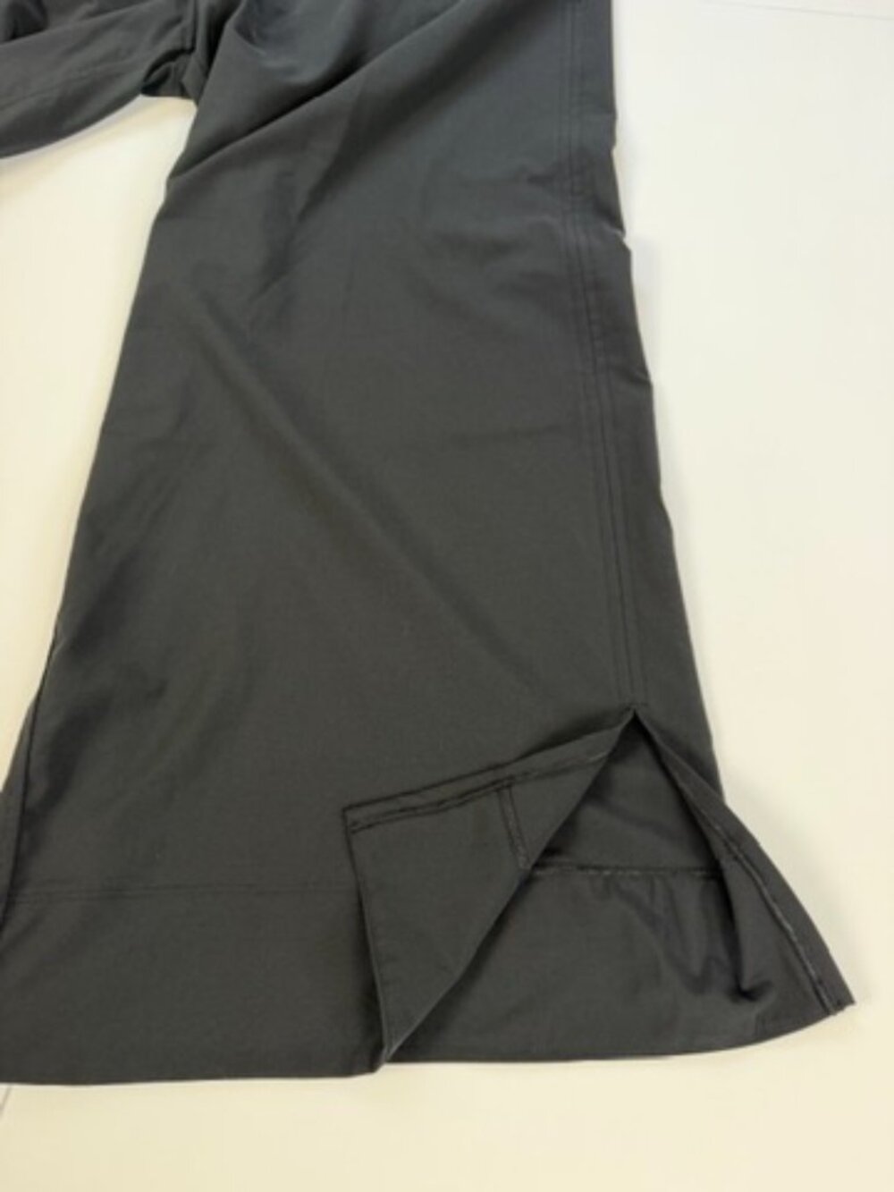 CRZ YOGA Wide Leg Cropped Pants Black Pull On Stretch XL - Picture 6 of 7